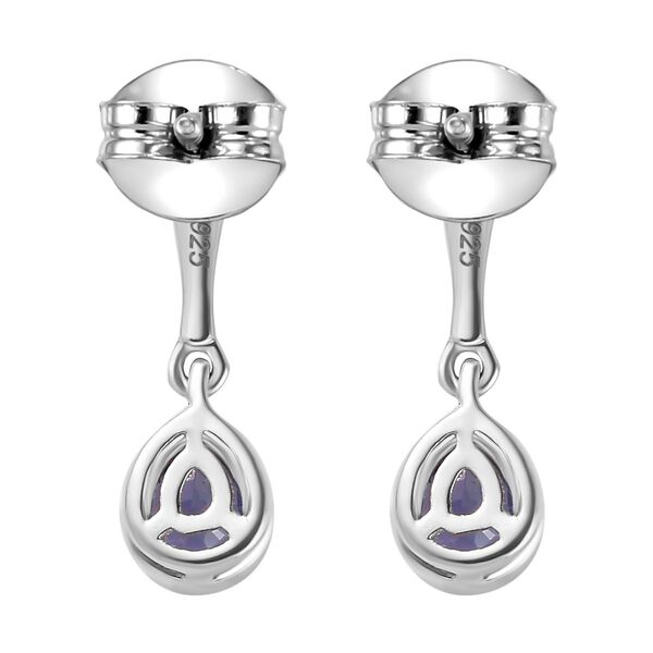 Tansanit Ohrringe - 0,61 ct. image number 5