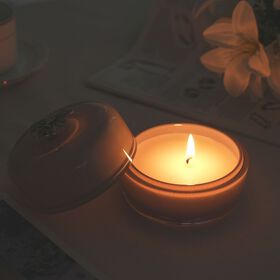 LIVMORE - Duftkerze im Glas mit Bienenmotiv, Jasmin und Neroli, 120 g, Grau LIVMORE - Duftkerze im Glas mit Bienenmotiv, Jasmin und Neroli, 120 g, Grau