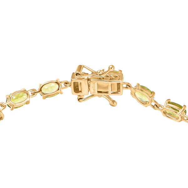 EVER TRUE Peridot Armband ca. 19 cm Nickelfreies Messing ca. 9.70 ct image number 3