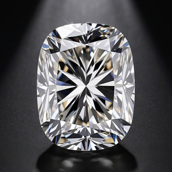 LUXURIANT DIAMOND- IGI zertifizierter VS-G Labor Diamant ungefasster Edelstein, Kissen- und Facettenschliff - 5 ct. image number 3