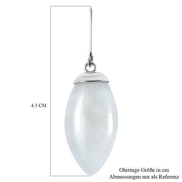 Aquamarin Ohrringe 925 Silber rhodiniert ca. 51,00 ct image number 5