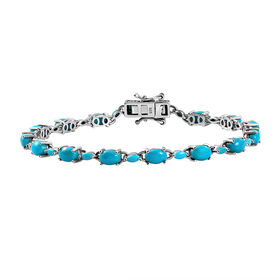 Amerikanisches, natürliches Sleeping Beauty Türkis-Armband, 19 cm - 9,92 ct.