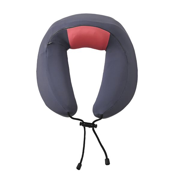 Reisekissen aus Memory-Schaum mit verstellbarem Kordelzug, ergonomisch geformt für Nackenstütze, 29x16x25 cm, Rosa image number 3