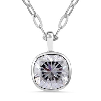 Moissanit Schmuckset 925 Silber rhodiniert ca. 7,24 ct.