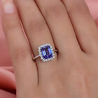 RHAPSODY AAAA Tansanit und Diamant-Ring, VS2 E-F, 950 Platin  ca. 3,04 ct image number 2