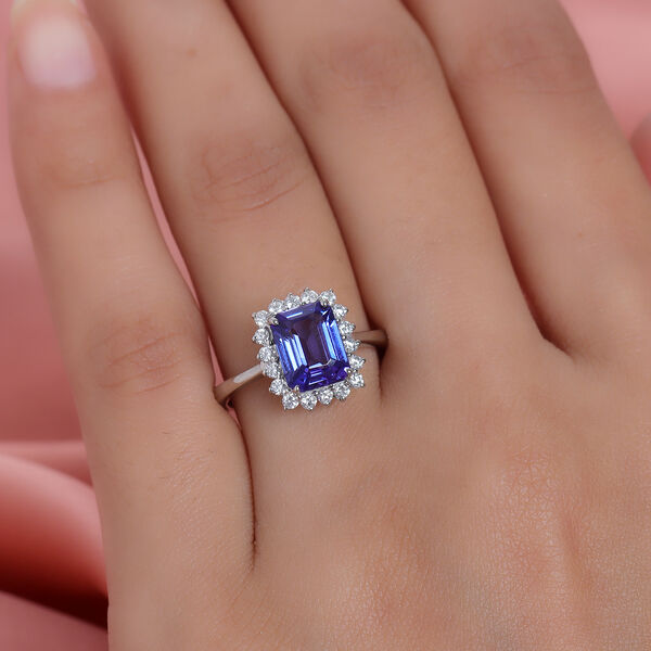 RHAPSODY AAAA Tansanit und VS2 EF Diamant-Ring - 3,04 ct. image number 3