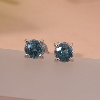 D'Joy blaue Zirkon Ohrringe - 1,64 ct.