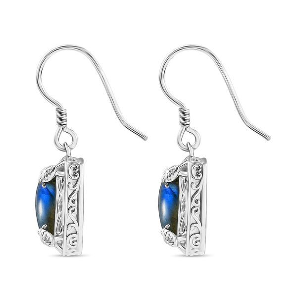 D'Joy AAA Labradorit Ohrringe 925 Silber rhodiniert ca. 8.60 ct image number 4