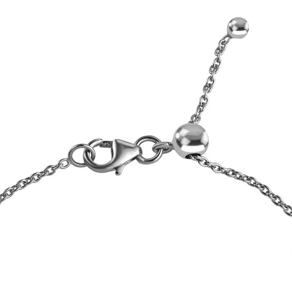 2er-Set - Ankerkette und Armband, platiniertes Silber image number 8