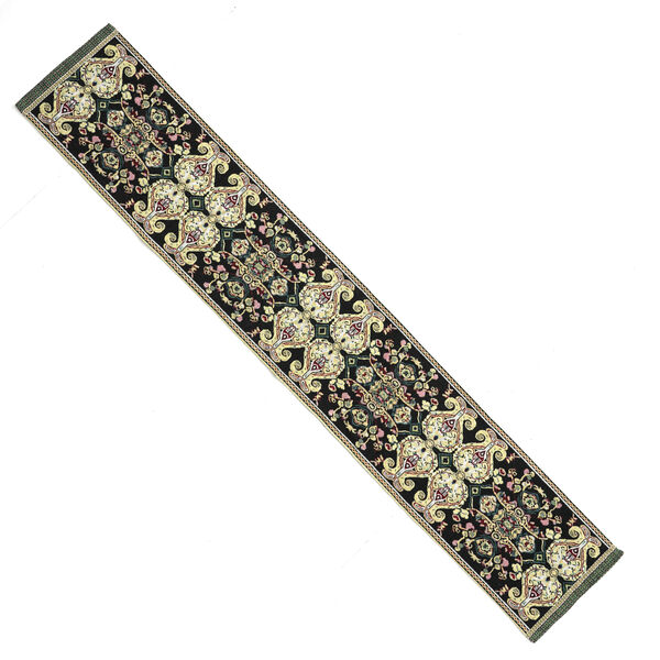 5er Set: Jacquard gewebter Tischl&auml;ufer und 4 Tischsets, Oriental image number 3