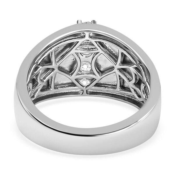 Moissanit Ring - 0,43 ct. image number 6