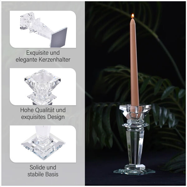 Kristallglas Kerzenhalter image number 8