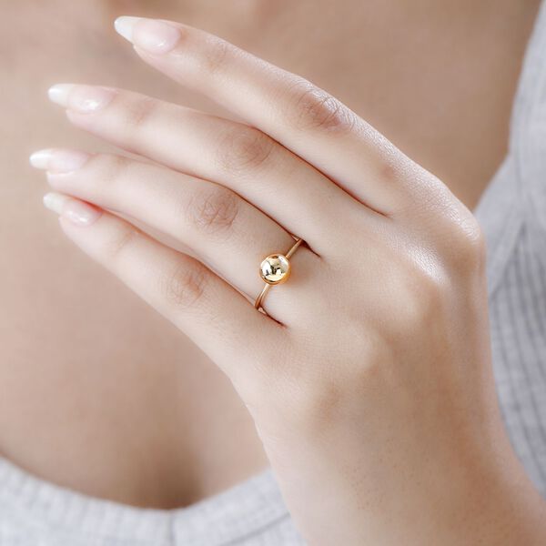 Kugelperle Ring, 375 Gelbgold image number 3