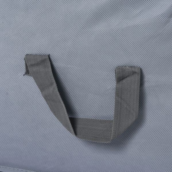 Aufbewahrungsboxen Set aus 3, Sichtfenster, 60 x 30 x 45 cm, Dunkelgrau image number 9