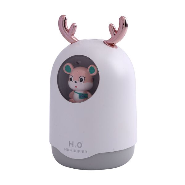 USB-Mini-B&auml;ren-Luftbefeuchter mit farbwechselndem Umgebungslicht, wei&szlig; image number 3