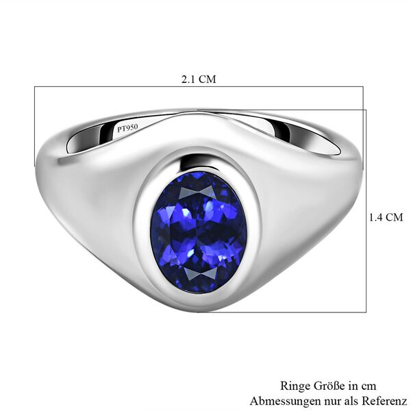 RHAPSODY - AAAA Tansanit-Ring, 950 Platin 9,47g  ca. 2,01 ct image number 7