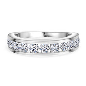 LUXURIANT DIAMOND- SGL zertifizierter VS-EF Labor Diamant Ring in 950 Platin - 2 ct.