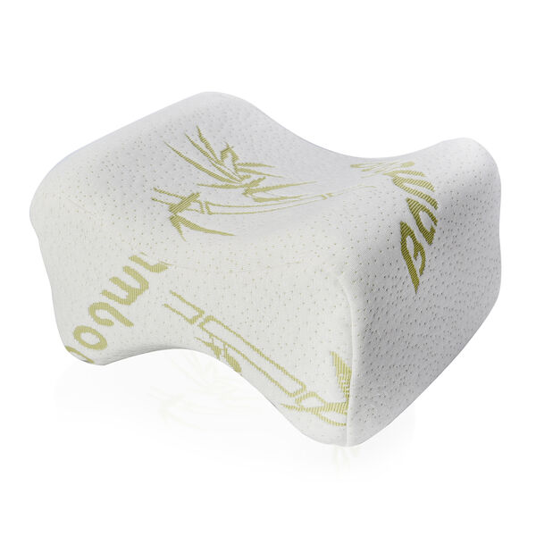 SERENITY NIGHT - Memory Foam Kniekissen mit K&uuml;hlgel image number 2