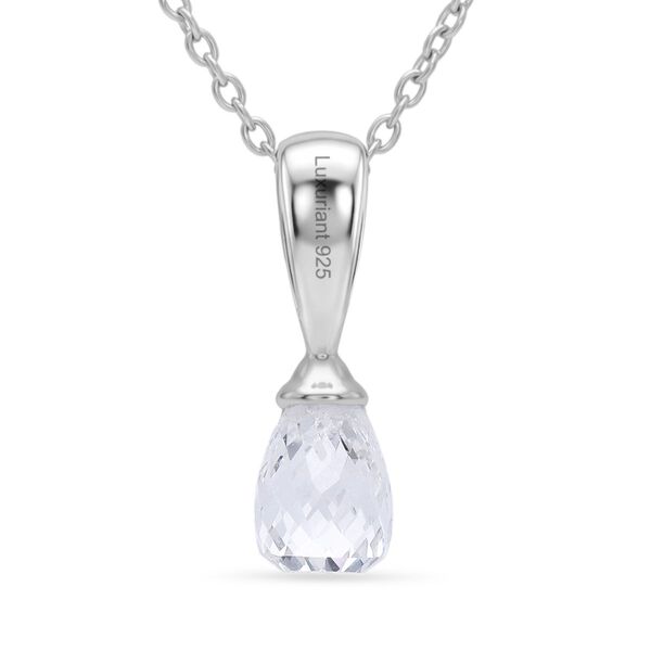 LUXURIANT DIAMOND - Lab Grown Diamant VS-EF Schmuckset ca. 50 cm 925 Silber Rhodiniert ca. 1,06 ct. image number 5