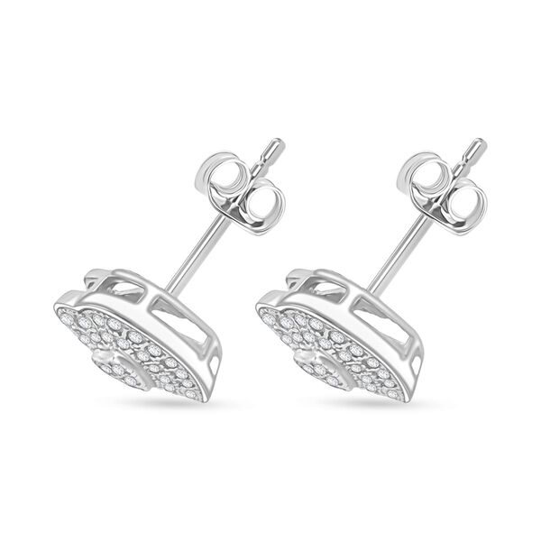 LUSTRO STELLA weißes Zirkonia Schmuckset im Herz-Design image number 7