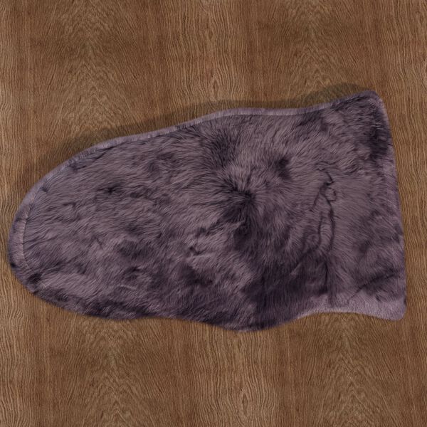 Luxury Edition: Kunstfell Teppich, dunkel grau image number 2