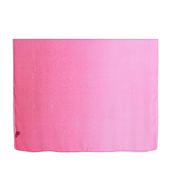  LA MAREY signature 100% silk scarf108*110cmweight:40gcolor:pink and Peach pinkMaterial:100% Mulberry silk image number 6