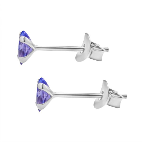 Tansanit Ohrringe, 925 Silber rhodiniert - 0,44 ct. image number 3