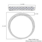 RHAPSODY Diamant-Ring, IGI zertifiziert VS E-F, 950 Platin  ca. 1,00 ct image number 5