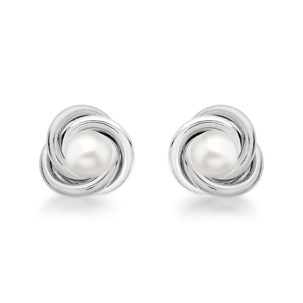 CLOSE OUT DEAL S&uuml;&szlig;wasserzuchtperlen-Ohrringe, 925 Silber