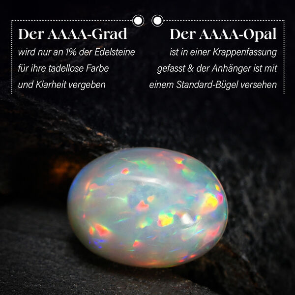 AAAA Nat&uuml;rlicher, &auml;thiopischer Welo Opal-Anh&auml;nger in 585 Gold - 14,87 ct. image number 4