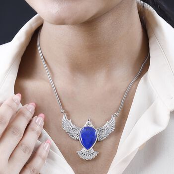 Lapislazuli Halskette, 45cm - 24,13 ct.