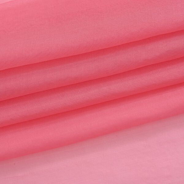 LA MAREY 2er-Set 110x180cm Seidenschal aus 100% Maulbeerseide mit Ohrringen, Rosa image number 8