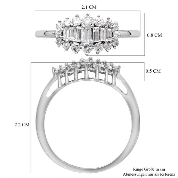 SGL zertifizierter I1 G-H Diamant Ring - 0,50 ct. image number 6