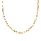 Figarokette ca. 50 cm, 585 Gelbgold ca. 1,60g