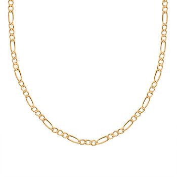 Figarokette ca. 50 cm, 585 Gelbgold ca. 1,60g