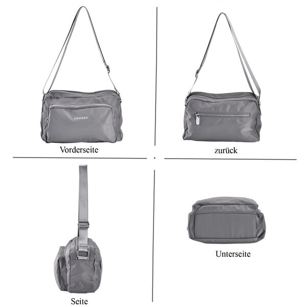 Wasserdichte Umh&auml;ngetasche, Khaki image number 4