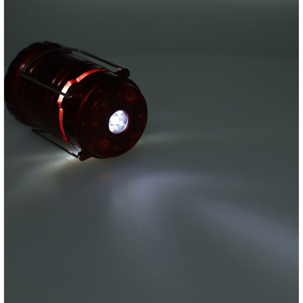 LED Laterne Lampe, 3xAAA (nicht inkl.), Gr&ouml;&szlig;e 6,8x6,8x10 cm, Rot image number 8