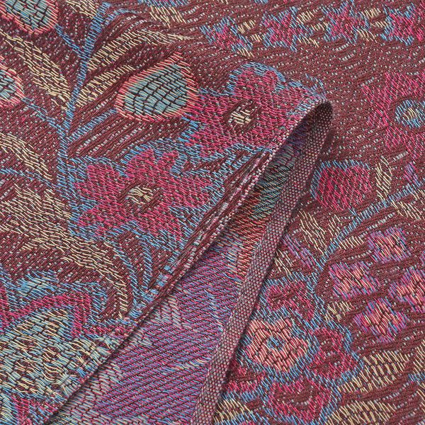 Schal mit Blumenmuster in lila image number 4