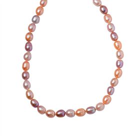 Mehrfarbige Süßwasser Perle Halskette, 91 cm