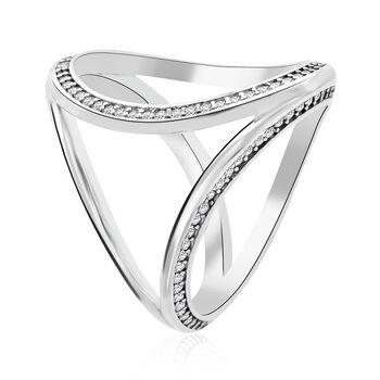 LUSTRO STELLA Zirkonia Statement Ring