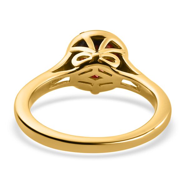 Roter Moissanit-Ring - 1,23 ct. image number 7