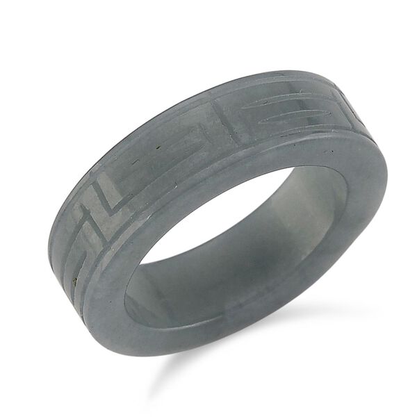 Nat&uuml;rlicher Olmek Jadeit Ring (Gr&ouml;&szlig;e 16.00) ca. 15,00 ct. image number 3