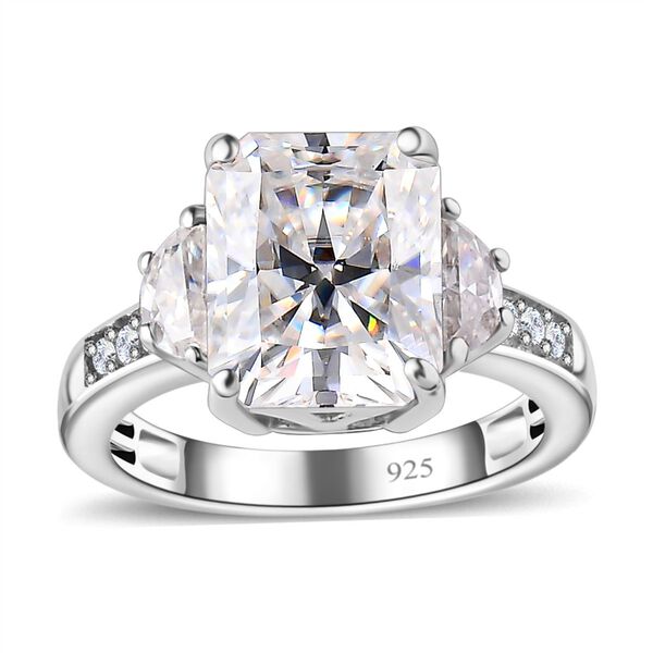Moissanit Ring - 3,55 ct. image number 4