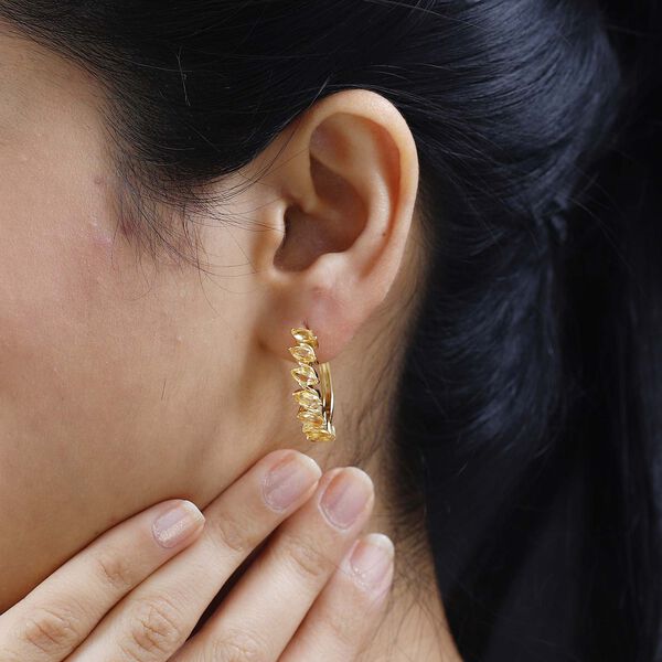 Citrin Ohrringe - 3,02 ct. image number 3