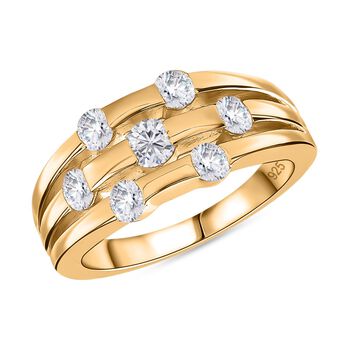 Moissanit Ring - 0,79 ct.