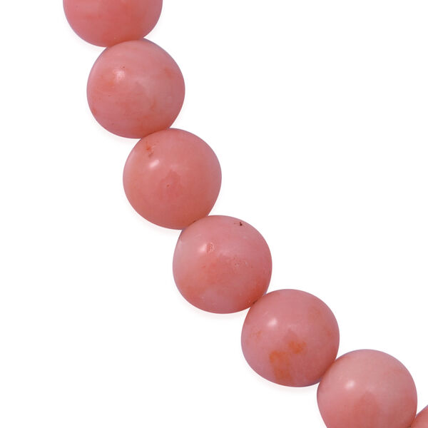 Rosa Koralle Armband ca. 19 cm lange 925 Silber ca. 34.00 ct image number 3