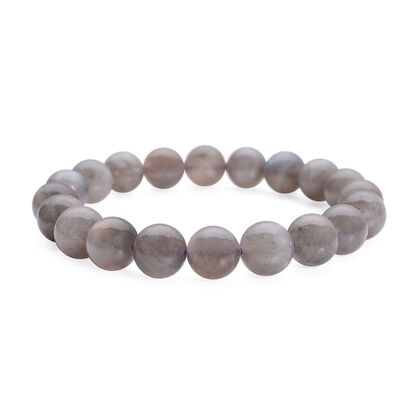 9-11mm flexibles Labradorit-Armband, 19 cm - 141,60 ct.