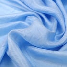 100% natürlicher Satin Seiden Schal, 48x160 cm, Baby Blau image number 5