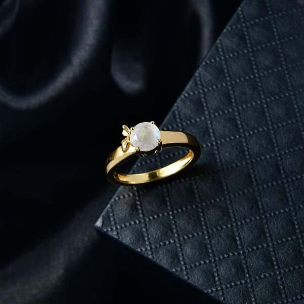 EverTrue Regenbogen Mondstein Ring - 0,83 ct. image number 1