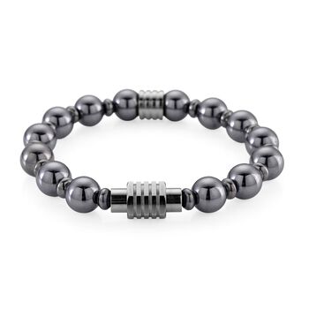 Terahertz Armband ca. 19 cm Reiner Edelstahl ca. 130,00 ct.